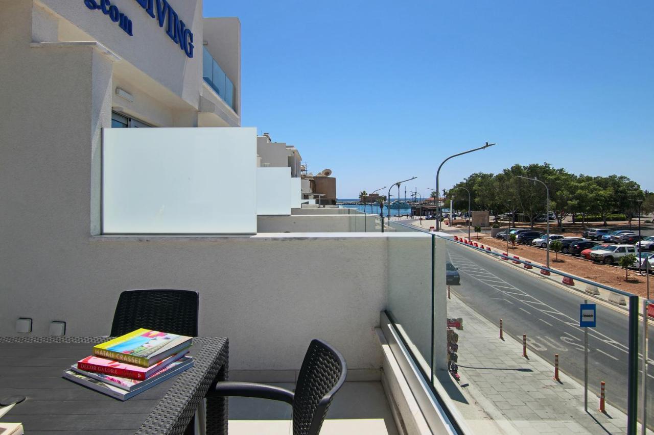 Phaedrus Living - Seaside Luxury Flat Harbour 109 Appartement Paphos Buitenkant foto